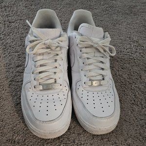 Nike Air Force 1 Women Size 9 White